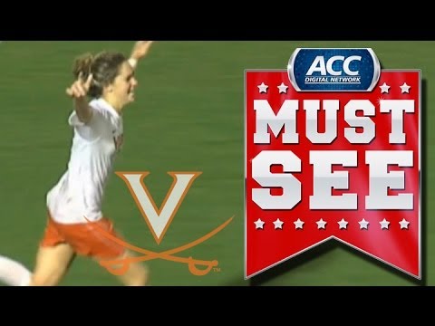 ACC Must See Moment | UVA's Morgan Brian Game-Winning Goal In Double Overtime | ACCDigitalNetwork