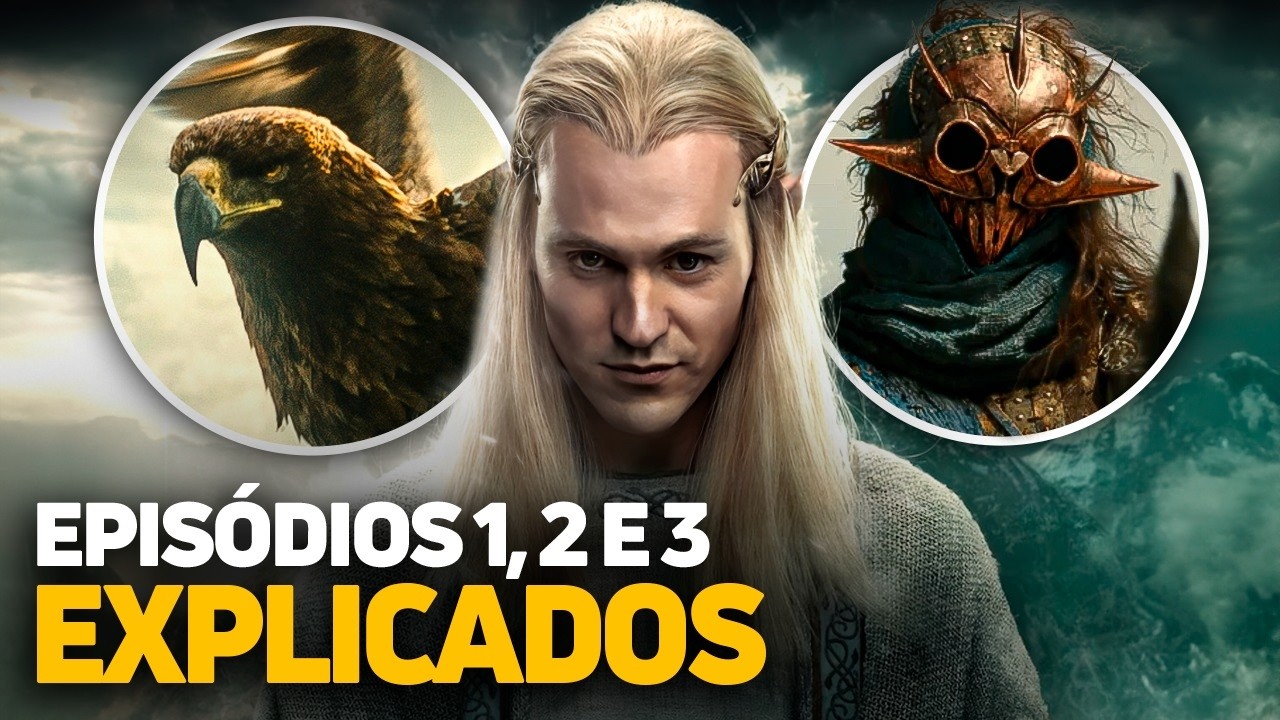 🚨Os Anéis de Poder S02E01/02/03: VOLTOU COM TUDO! Análise