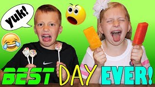 April Fools Pranking Our Kids - Meatball Cake Pops & Spicy Popsicles - GROSS!!