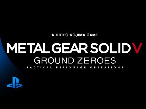 metal gear solid v ground zeroes playstation 4 konami