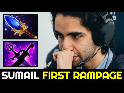 SUMAIL First RAMPAGE on 7.32d New Patch — 1150 XPM Ember Spirit Dota 2