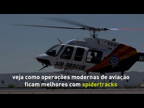 spidertracks em operações de aviação modernas