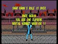 Mortal Kombat 2 1993 Sega Mega Drive Ending Sub Zero