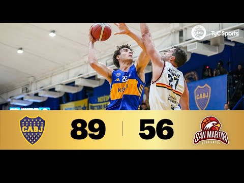 Boca 89-56 San Martín (C) | Liga Nacional de Básquet 2025/26