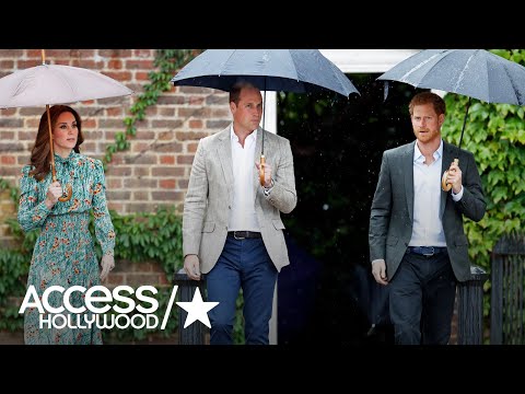 ウィリアム王子＆ハリー王子、ダイアナ妃への公の貢物を訪問｜Access Hollywood (Prince William & Prince Harry Visit Public Tributes To Princess Diana | Access Hollywood)