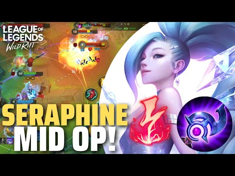Seraphine in the Mid Lane is UNDERRATED! | League of Legends: Wild Rift