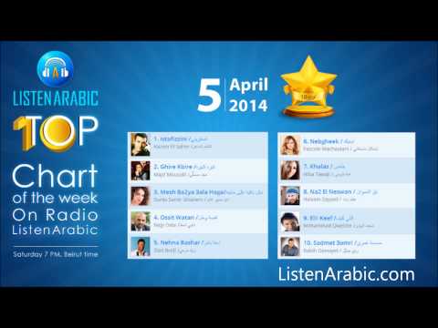 ListenArabic Top 10 Arabic Songs 2014 Chart April 5 توب 10 اغاني عربية