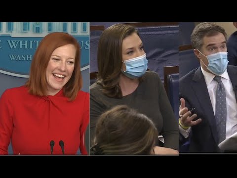 Jen Psaki Press Briefing; migrant families accepted, uses ‘crisis' then walks it back 3/18/2021