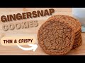 Gingersnap Cookies