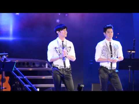 150502 KMF - TVXQ ment (speaking English)