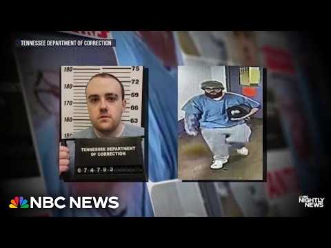 Manhunt underway for convicted murderer who escaped from Tennessee prison