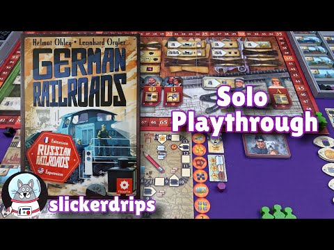 Russian Railroads: German Railroads | Solo Playthrough