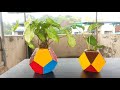 How To Make Cement Pots How To Make Flower Pot Pritechminiproject Flowerpot Cementpot Pot