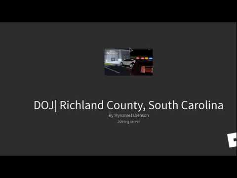 DOJ Richland County Playing and Reviewing