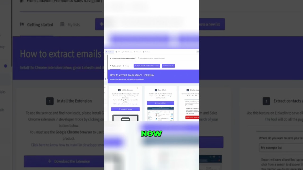 LinkedIn Email Extractor  Build Targeted B to B Email Lists!