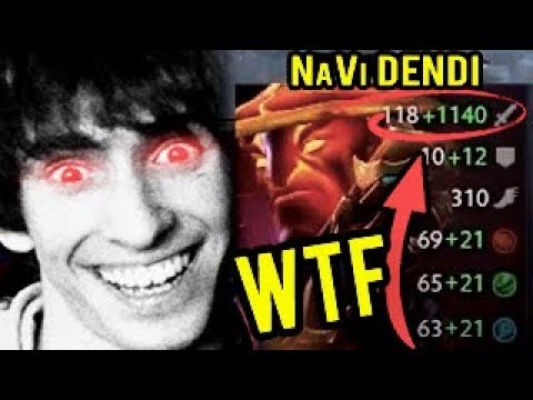 Is He Human? Highest Damage Ember Spirit by NaVi Dendi Open AI Bot Dota 2