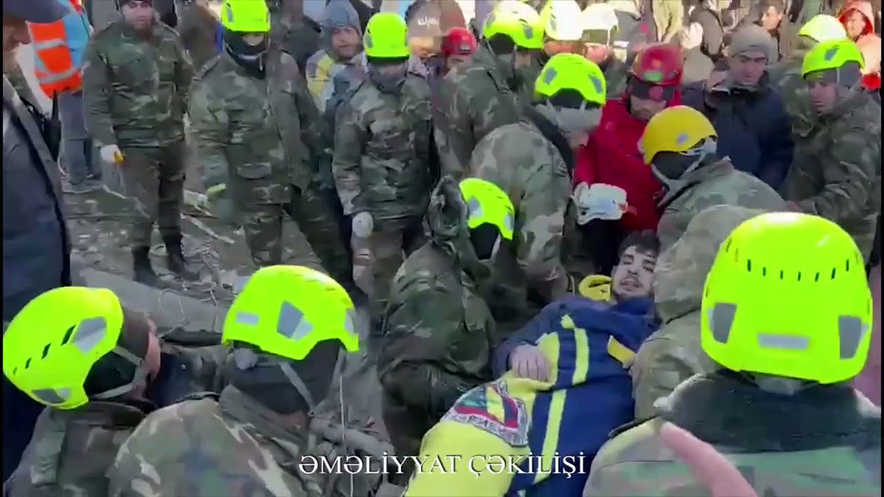 Xilasedicilərimiz 44 nəfəri dağıntılar altından sağ çıxardı