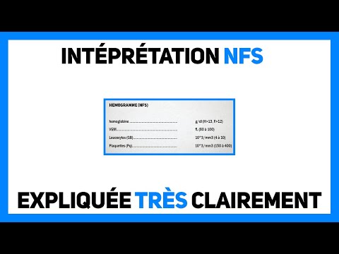 🔴 INTERPRÉTATION NFS (ANÉMIE) EXPLIQUÉE TRÈS CLAIREMENT - DR ASTUCE