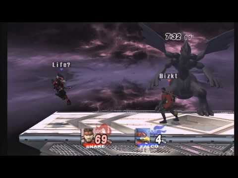 SSBB - Bizkit (Snake) Vs Pelca (Falco) - Losers Finals - Mega Mass Madness