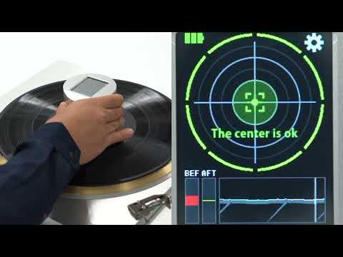 DS Audio ES-002 Reference | Platengewicht met optische centreerhulp | Wolfraam | 640 gram