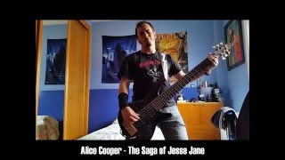Alice Cooper - The Saga of Jesse Jane (Bass Cover - Jam)
