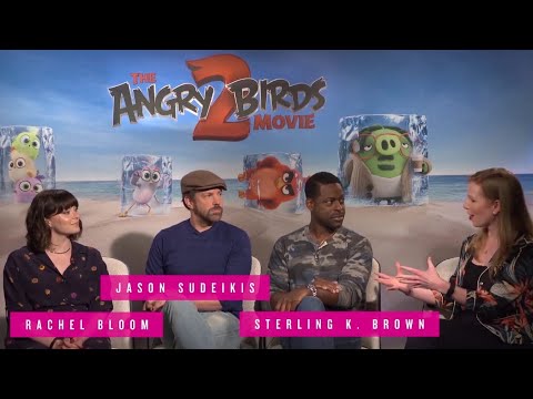 The Angry Birds Movie 2 Roundtable with Rachel Bloom, Jason Sudeikis, and Sterling K. Brown