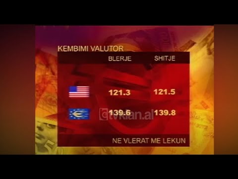 Tregu valutor, Dollari shënon rritje kundrejt monedhave të tjera (13 Maj 2003)
