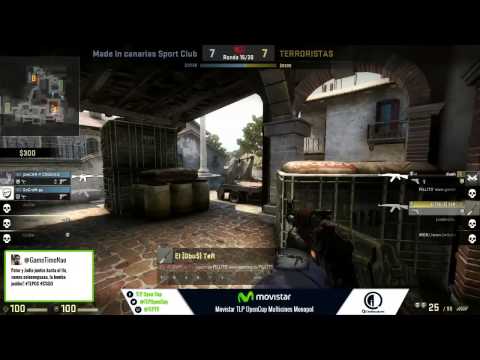 Movistar #TLPOC Monopol  - CSGO 2º Semifinal - Made in Canarias vs Que paso jodio