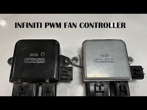 Infiniti PWM Radiator Fan Module:  Basic operating principles/info for use with aftermarket ECUs