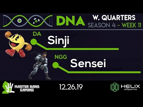 DNA S4:W11 - DA | Sinji (Pacman) Vs. NGG | Sensei (Snake) - Winner's R3