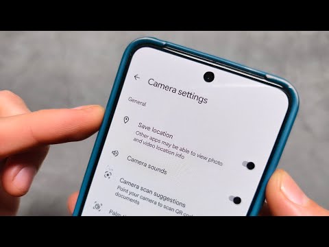 Google Pixel 9 / 9A - Disable Location Tags for Photos or Videos ( Save Location)