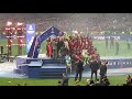 Liverpool Champion League 2019 Trophy Celebration