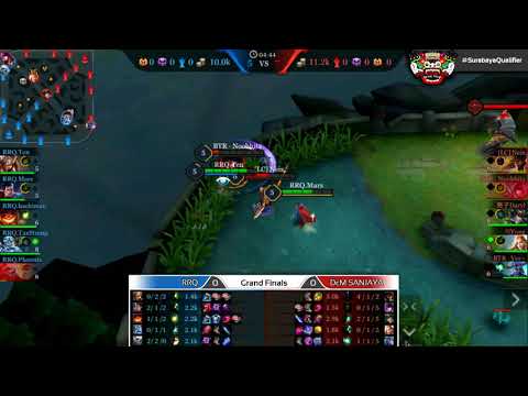 RRQ Nova vs DcM SANJAYA - Arena of Valor Grand Finals - Indonesia Game Tour 2017 #SurabayaQualifier