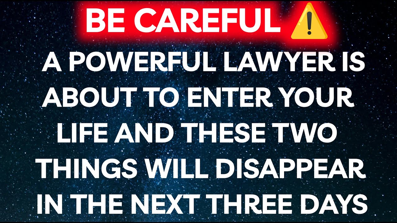 Angel Says A Powerful Lawyer Is About To Enter Your Life And ...⚠️ Angel Message  Universe Message