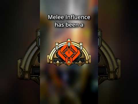 Melee Influence = Melee Vortex #shorts #warframe #gaming #reels #fyp #streamer #twitch