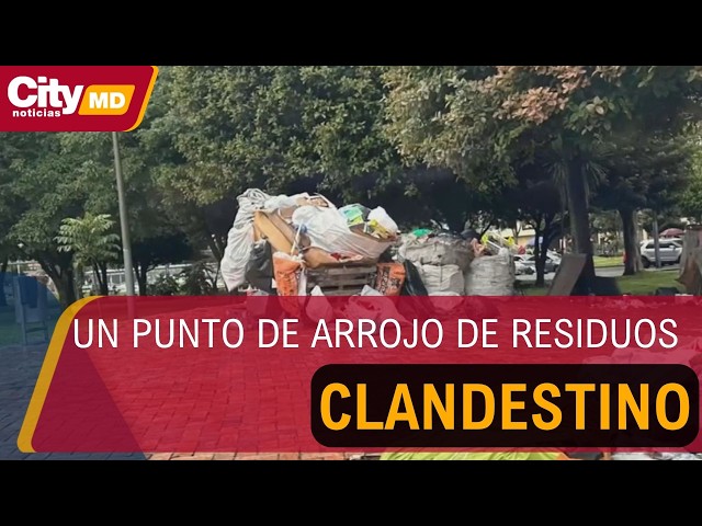 Basuras e inseguridad afectan la calle 134 con Autopista Norte