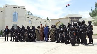 رئيس مجلس الوزراء القائد العام للقوات المسلحة السيد مصطفى الكاظمي يزور جهاز مكافحة الارهاب