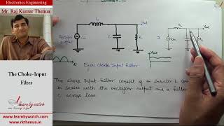 Diode Choke Input Filter | Hindi/ Urdu | Electronics Engineering by Raj Kumar Thenua
