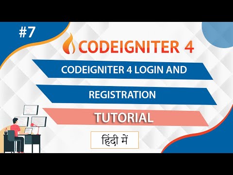 Codeigniter 4 login and registration in hindi ||Learn codeigniter For Free