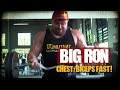 BIG RON - Chest/Biceps FAST!