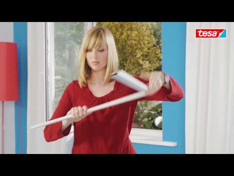 tesa Insect Stop Teleskop Fliegengitter richtig anbringen - Montageanleitung