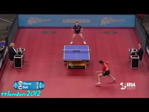 Timo Boll vs Simon Gauzy (German League 2016)