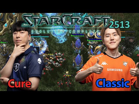 ERSTER FINALIST - 🇰🇷 Cure (T) vs 🇰🇷 Classic (P) - Starcraft: Evolution Complete - 2513