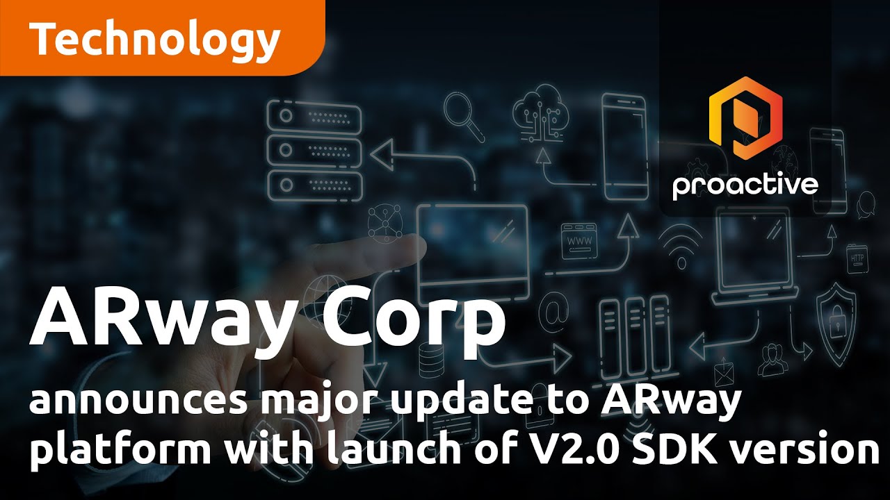 ARway Corp announces major update to ARway platform with launch of V2.0 SDK version