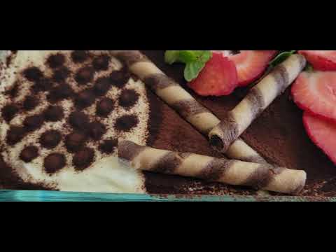 strawberry and Chocolate  souffle 😋
