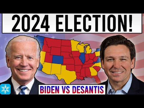POST MIDTERMS 2024 Election Prediction | Biden vs DeSantis!