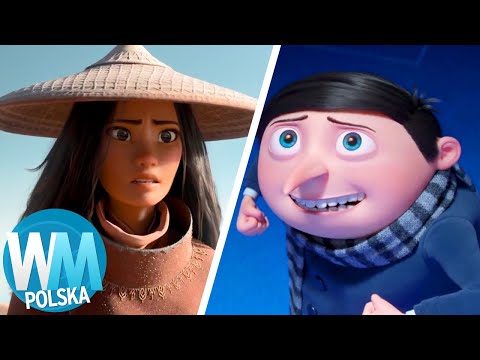 Top 10 nadchodzących filmów animowanych 2021 roku