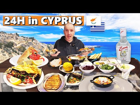 24 Hours of CYPRIOT FOOD – Can I Survive the Epic MEZE in NICOSIA?!