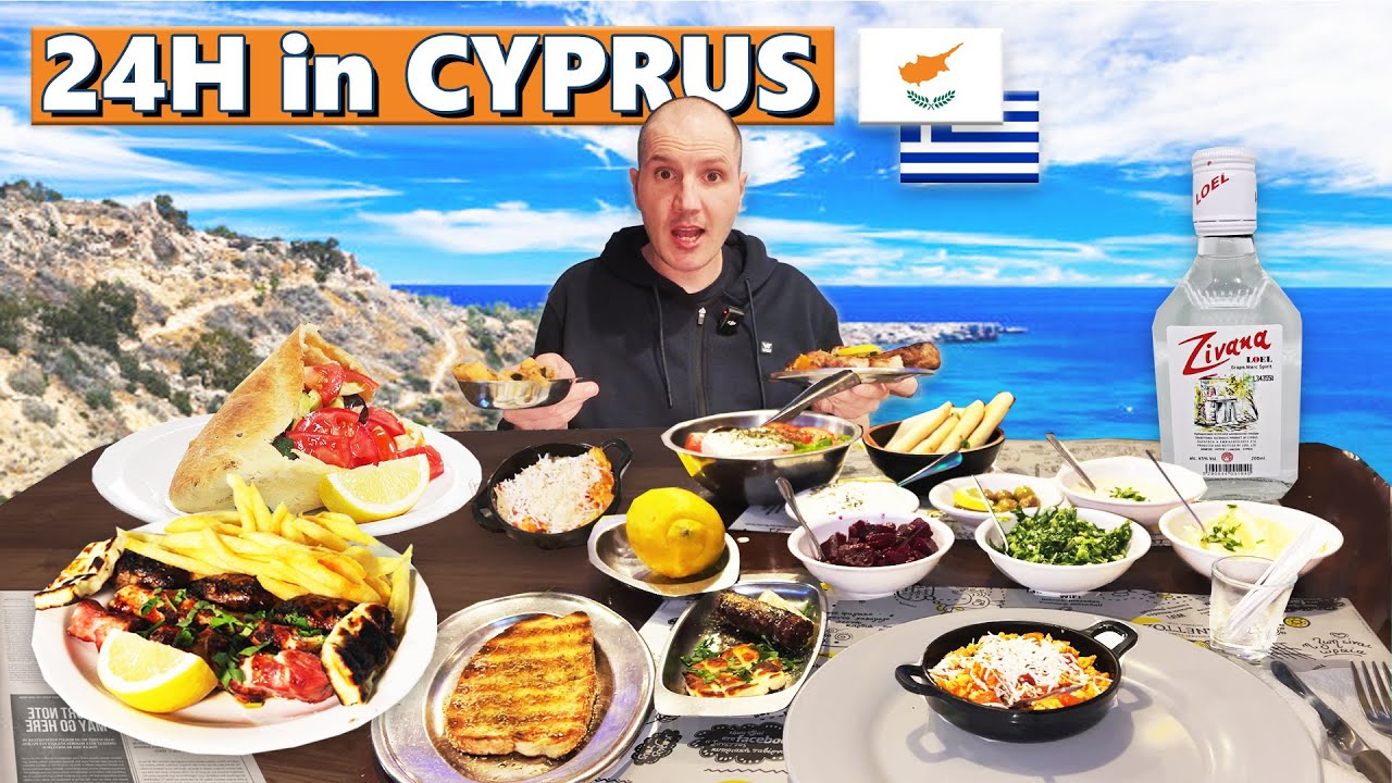 24 Hours of CYPRIOT FOOD – Can I Survive the Epic MEZE in NICOSIA?!