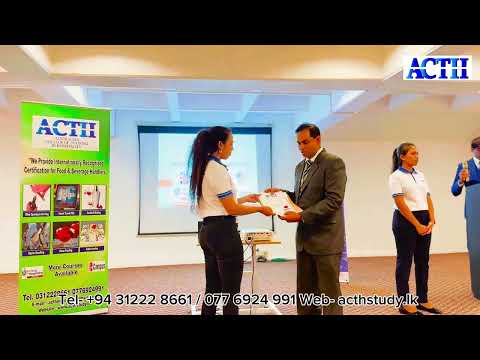 ACTH Certificate Award Ceremony